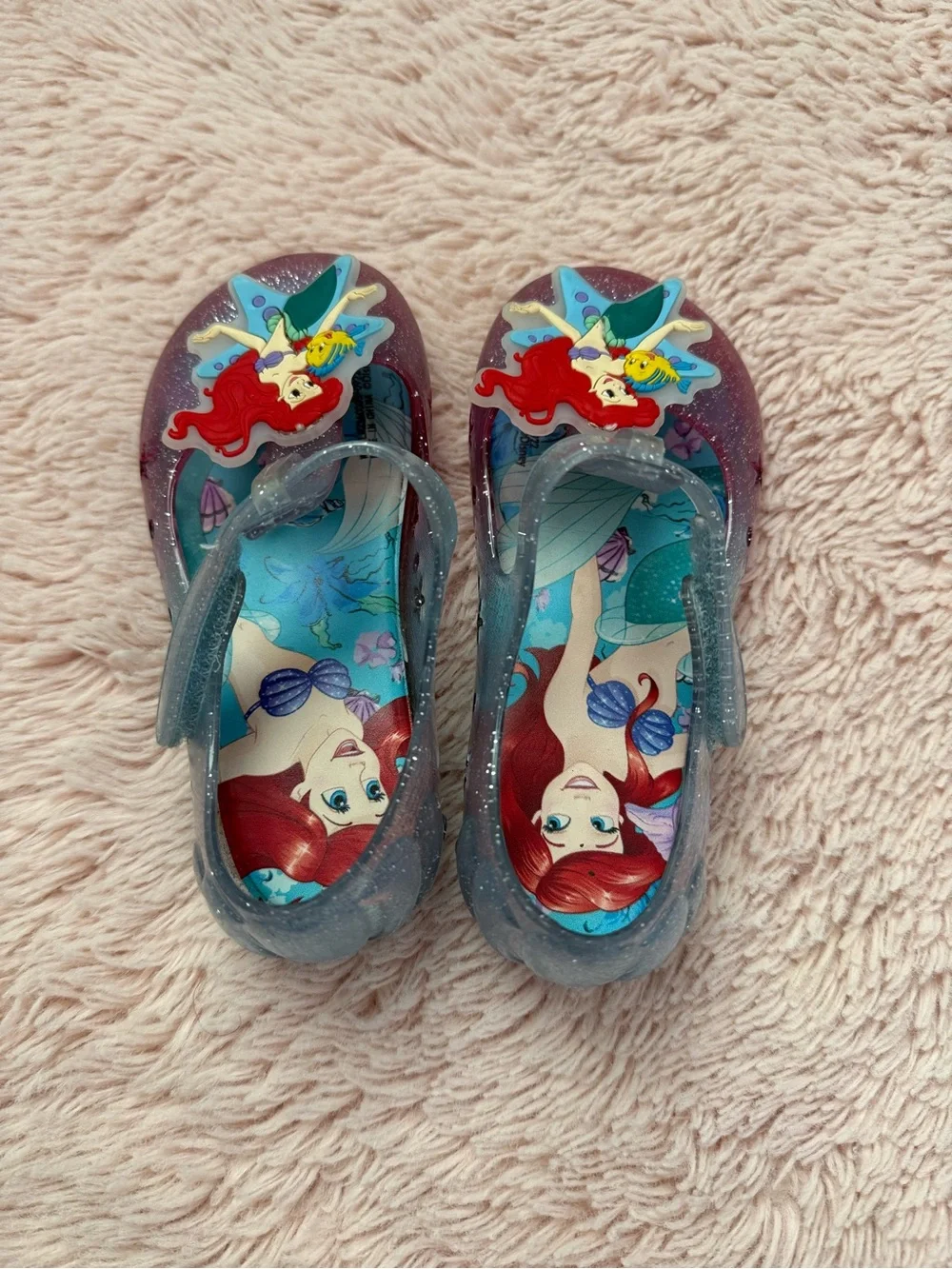Disney Little Mermaid Jelly Shoes